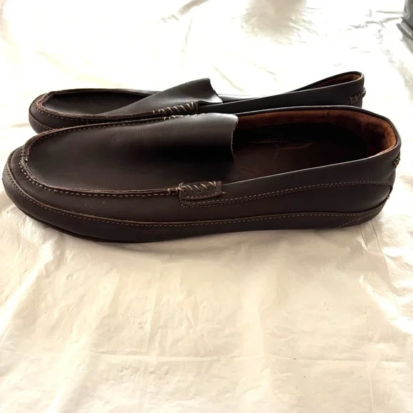 Olukai Kulana leather brown loafers SZ 13 NWOT - Picture 3 of 13
